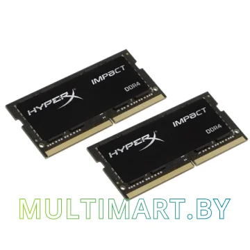 Оперативная память HyperX Impact 2x16GB DDR4 SODIMM PC4-21300 HX426S15IB2K2/32